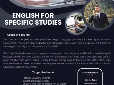 English for Specific Studies