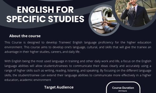 English for Specific Studies